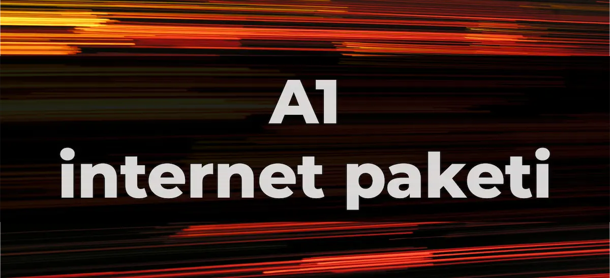 A1 internet – paketi za dom in poslovne uporabnike (2025)