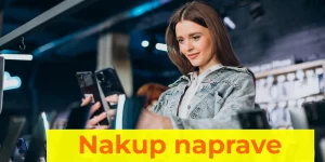 nakup naprave pri operaterju