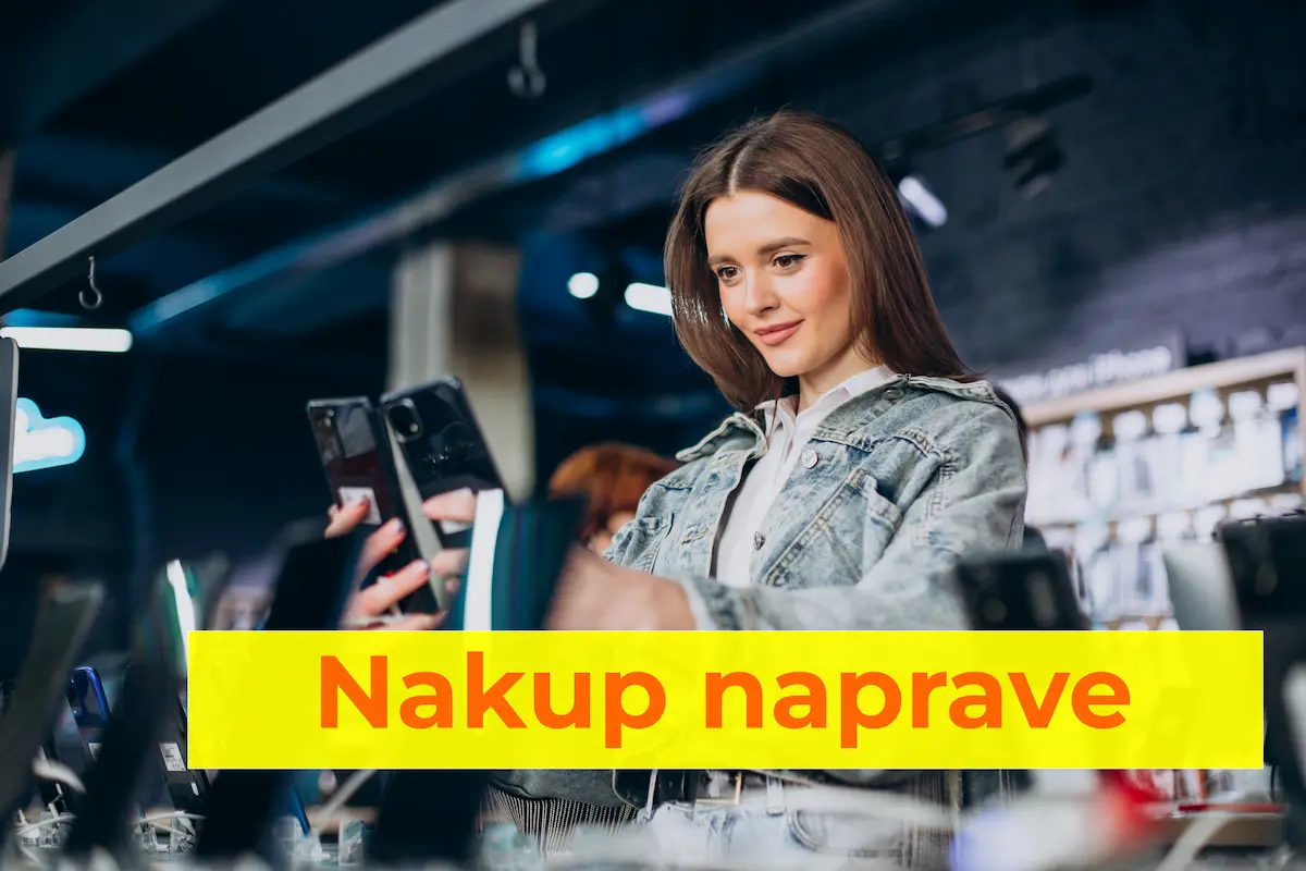 Nakup naprave pri operaterju brez presenečenj: obroki, garancija, servis in menjava operaterja