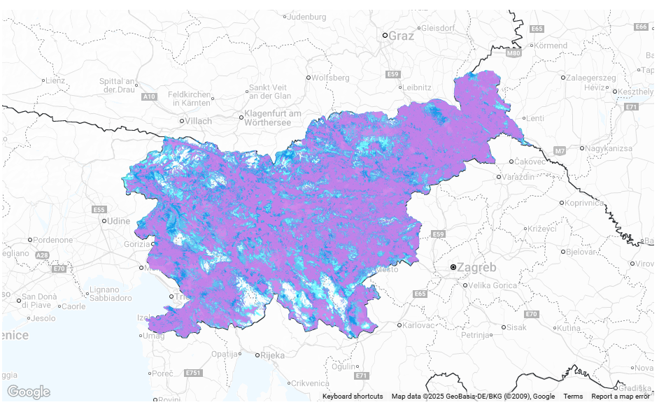 zemeljivd pokritosti telekom slovenije